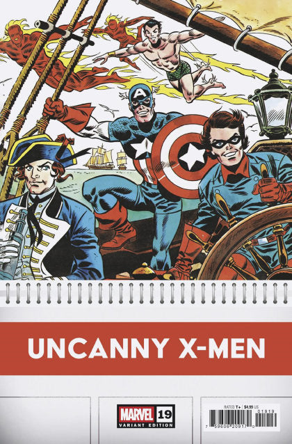 CVR 6 FRANK ROBBINS BICENTENNIAL CALENDAR HIDDEN GEM VARIANT [1:50] (2025-08-06)