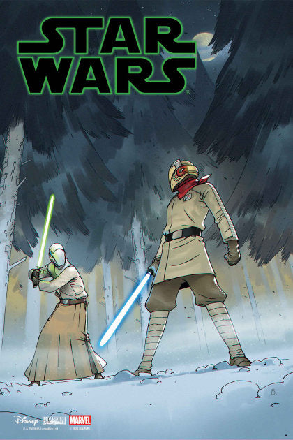 CVR 3 BENGAL LUKE SKYWALKER & LEIA ORGANA JEDI KNIGHTS VARIANT (2025-12-24)