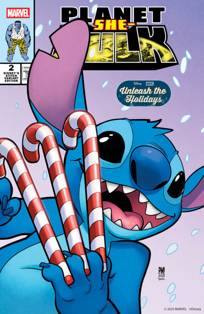 CVR 4 PACO MEDINA DISNEY STITCH UNLEASH THE HOLIDAYS VARIANT (2025-12-17)