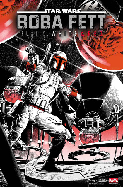 STAR WARS: BOBA FETT - BLACK, WHITE & RED #3