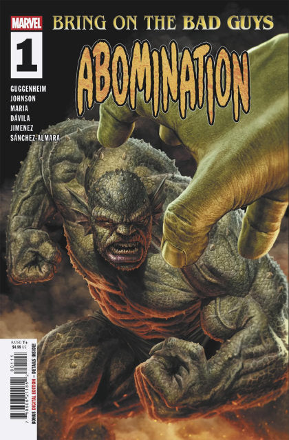 BRING ON THE BAD GUYS: ABOMINATION #1