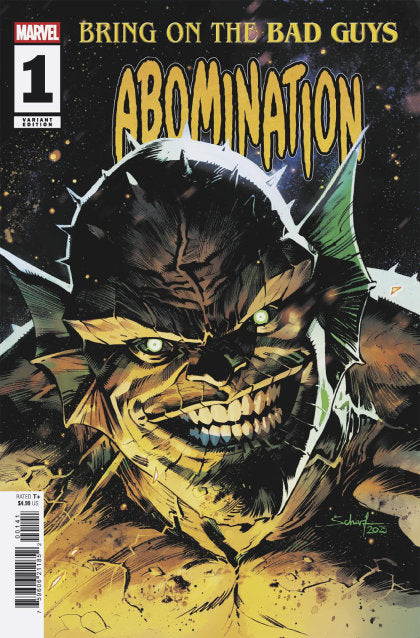 BRING ON THE BAD GUYS: ABOMINATION #1