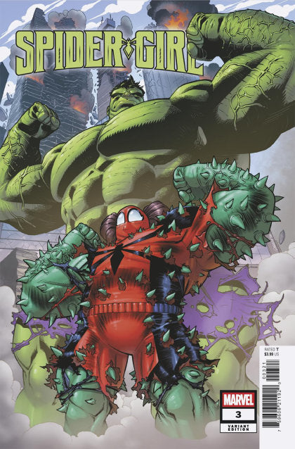 CVR 2 JAVIER GARRON SPIDER-GIRL FUNHOUSE MIRROR VARIANT (2025-08-20)
