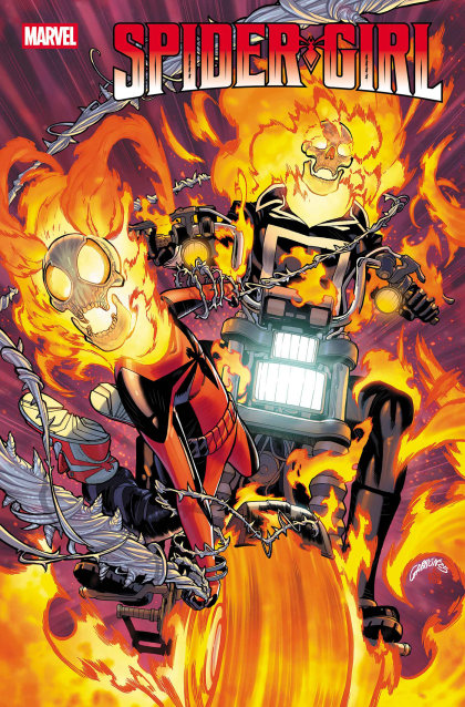 CVR 2 JAVIER GARRON SPIDER-GIRL FUNHOUSE MIRROR VARIANT (2025-10-22)