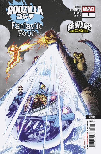 GODZILLA VS. FANTASTIC FOUR #1