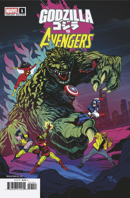 GODZILLA VS. AVENGERS #1