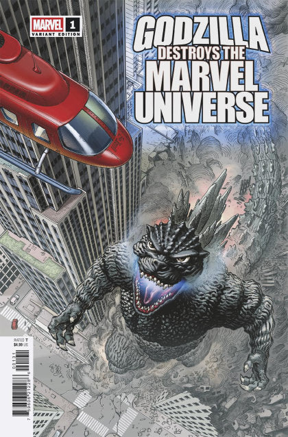 GODZILLA DESTROYS THE MARVEL UNIVERSE #1