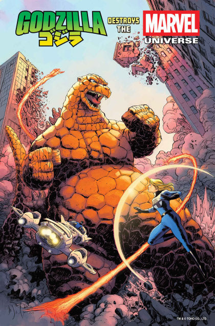 GODZILLA DESTROYS THE MARVEL UNIVERSE #1