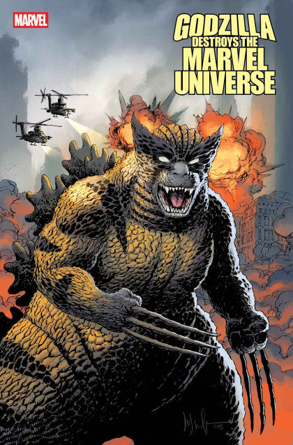 GODZILLA DESTROYS THE MARVEL UNIVERSE #4