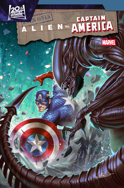 ALIEN VS. CAPTAIN AMERICA #4