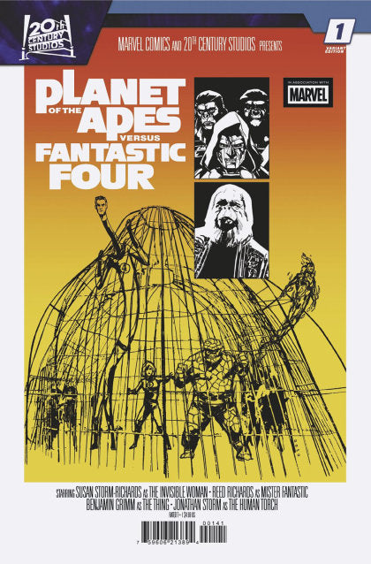 PLANET OF THE APES VS. FANTASTIC FOUR #1