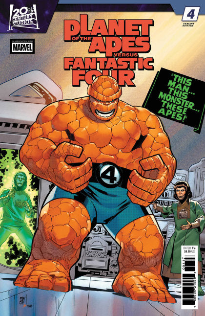 PLANET OF THE APES VS. FANTASTIC FOUR #4