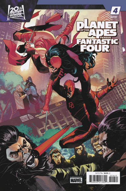 PLANET OF THE APES VS. FANTASTIC FOUR #4