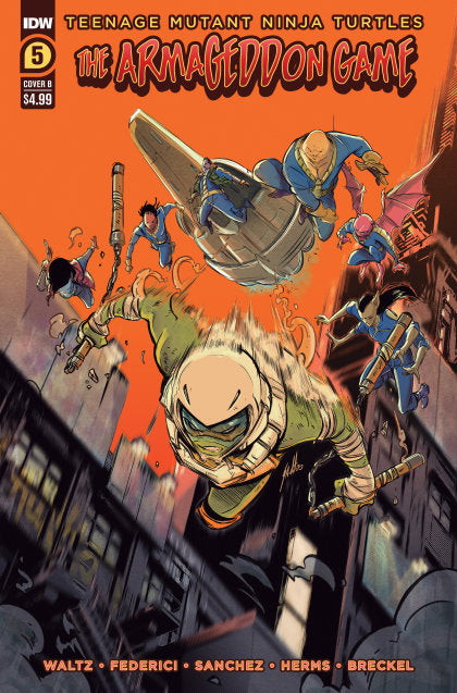 Teenage Mutant Ninja Turtles: The Armageddon Game #5