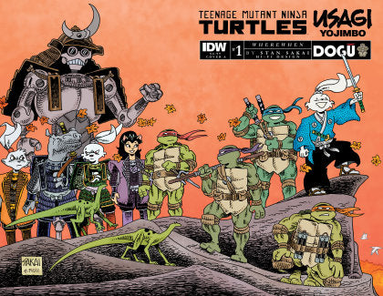 Teenage Mutant Ninja Turtles/Usagi Yojimbo: WhereWhen #1
