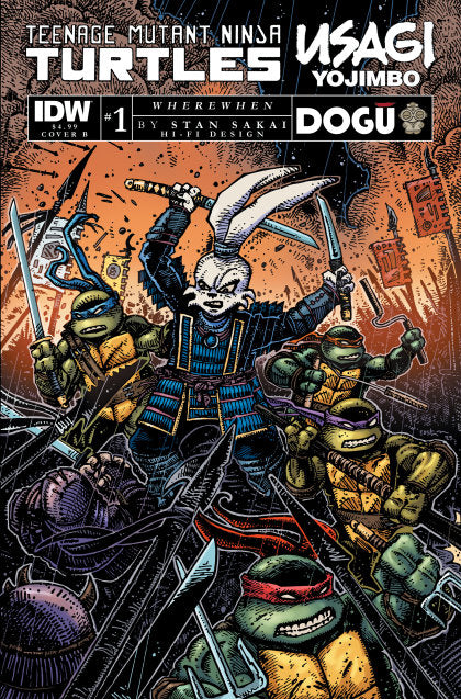 Teenage Mutant Ninja Turtles/Usagi Yojimbo: WhereWhen #1