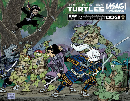 Teenage Mutant Ninja Turtles/Usagi Yojimbo: WhereWhen #2