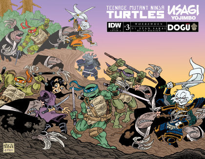 Teenage Mutant Ninja Turtles/Usagi Yojimbo: WhereWhen #3