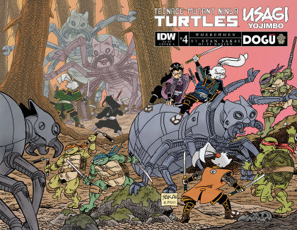 Teenage Mutant Ninja Turtles/Usagi Yojimbo: WhereWhen #4