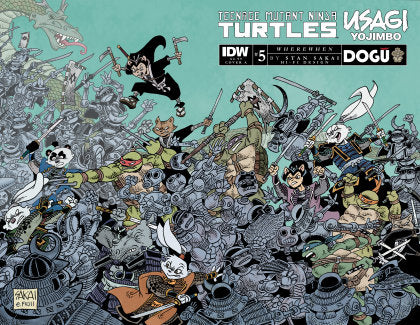 Teenage Mutant Ninja Turtles/Usagi Yojimbo: WhereWhen #5