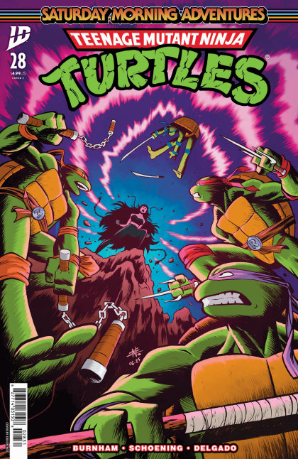 Teenage Mutant Ninja Turtles: Saturday Morning Adventures #28