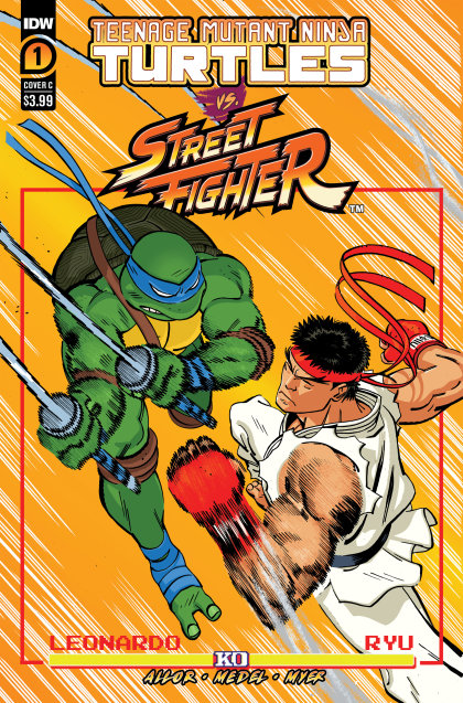 Teenage Mutant Ninja Turtles Vs. Street Fighter #1