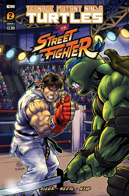 Teenage Mutant Ninja Turtles Vs. Street Fighter #2