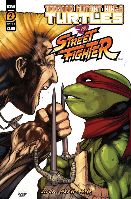Teenage Mutant Ninja Turtles Vs. Street Fighter #2