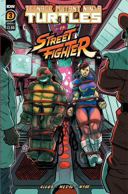 Teenage Mutant Ninja Turtles Vs. Street Fighter #3
