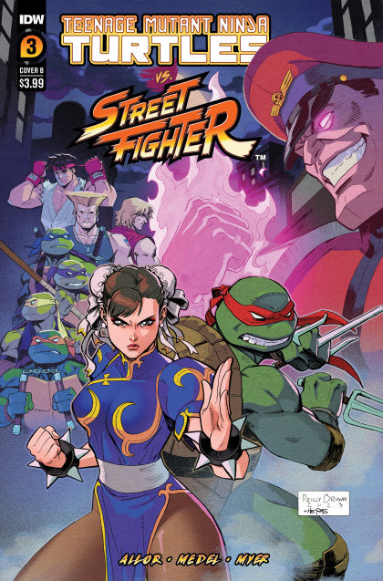 Teenage Mutant Ninja Turtles Vs. Street Fighter #3