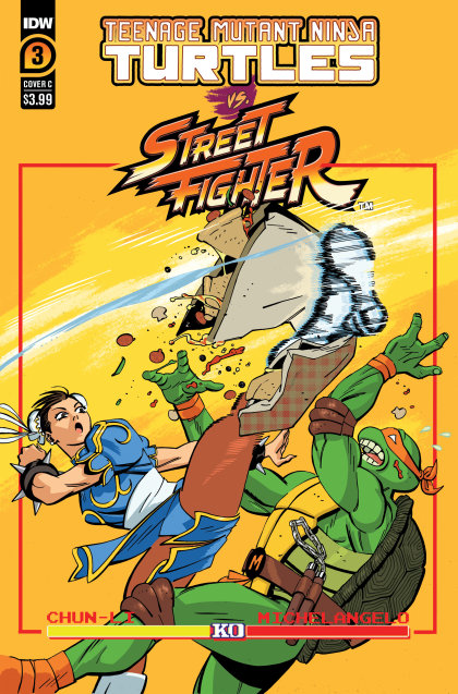 Teenage Mutant Ninja Turtles Vs. Street Fighter #3