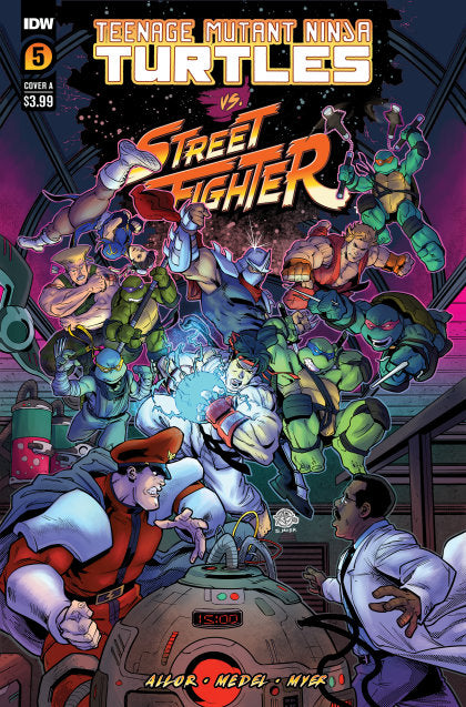 Teenage Mutant Ninja Turtles Vs. Street Fighter #5