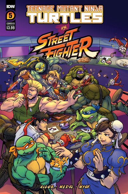 Teenage Mutant Ninja Turtles Vs. Street Fighter #5