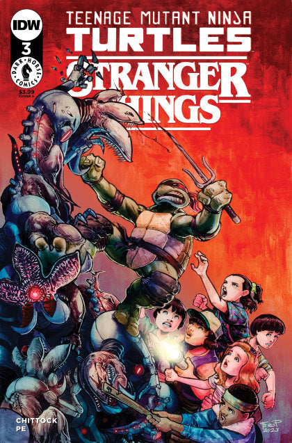 Teenage Mutant Ninja Turtles x Stranger Things #3