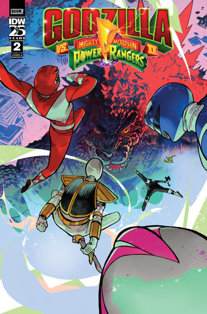 Godzilla Vs. The Mighty Morphin Power Rangers II #2