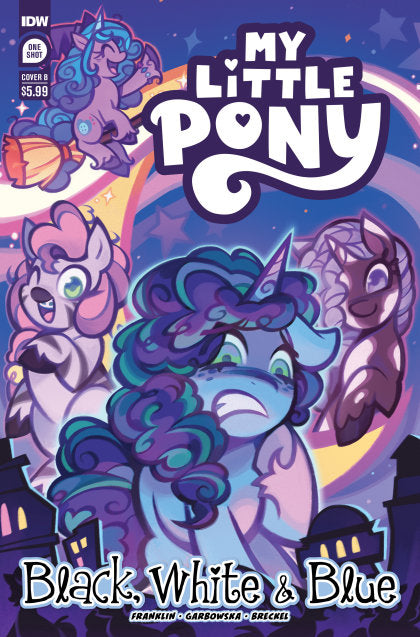 My Little Pony: Black, White & Blue