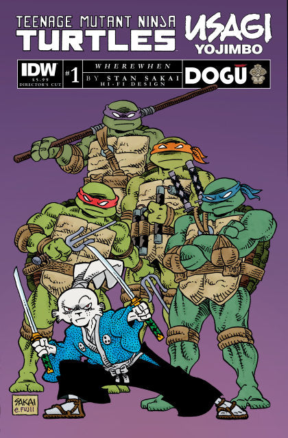 Teenage Mutant Ninja Turtles/Usagi Yojimbo: WhereWhen #1