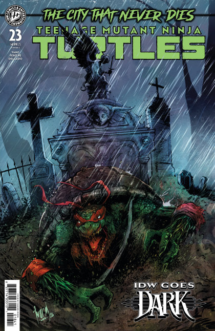 CVR E DAMIEN WORM IDW GOES DARK VARIANT (2026-10-14)