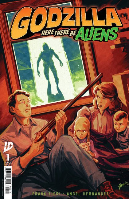 Godzilla: Here There Be Aliens #1