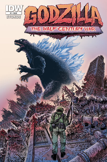 Godzilla 70th Anniversary Foil Classics: Godzilla: The Half-Century War #1