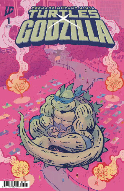 Teenage Mutant Ninja Turtles x Godzilla #1