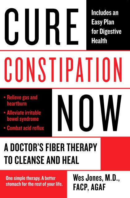 Cure Constipation Now