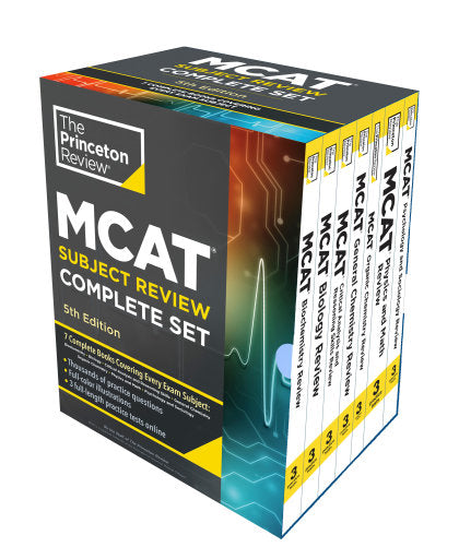 Princeton Review MCAT Subject Review Complete Box Set, 5th Edition