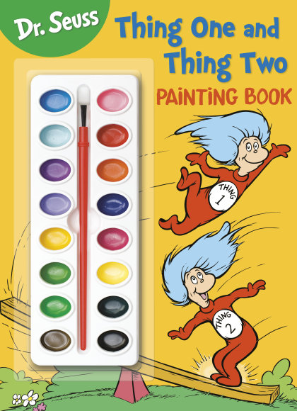 Dr. Seuss: Thing One and Thing Two Painting Book