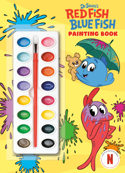 Dr. Seuss's Red Fish, Blue Fish Painting Book