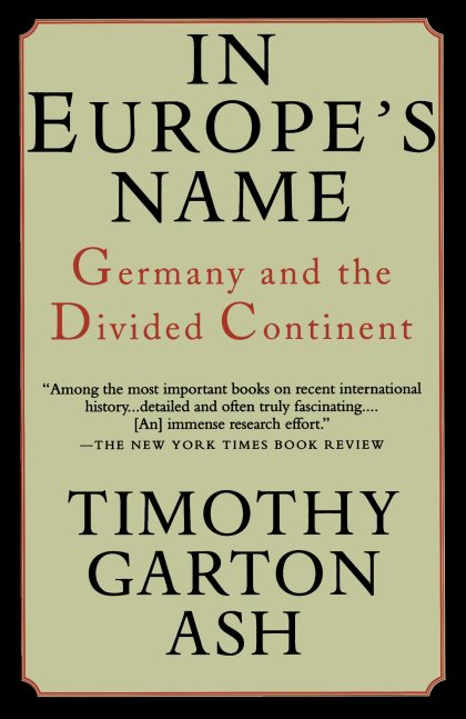 In Europe's Name