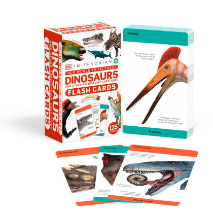 Our World in Pictures Dinosaurs and Other Prehistoric Creatures Flash Cards