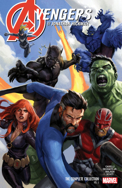 AVENGERS BY JONATHAN HICKMAN: THE COMPLETE COLLECTION VOL. 5