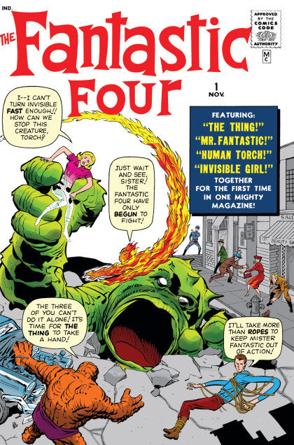 THE FANTASTIC FOUR OMNIBUS VOL. 1 [NEW PRINTING 3]