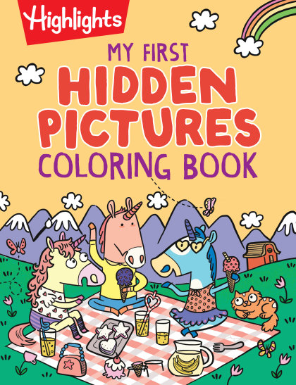 My First Hidden Pictures Coloring Book